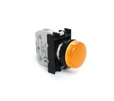 Светосигнальная арматура желтая 48V AC/DC, B0W0XS - EMAS