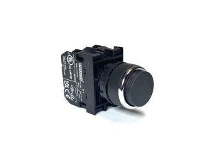 Кнопка выступающая, черная (2НО), B101HH - EMAS