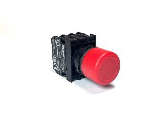 Кнопка аварийная "Грибок" с фиксацией (3НО), B111E30 - EMAS