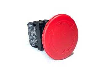 Кнопка аварийная "Грибок" с фиксацией (3НЗ), B222E60 - EMAS