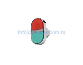 Головка сдвоенной кнопки, красно-зеленая, CMDK20KY - EMAS