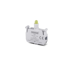 Блок подсветки с желтым светодиодом 110V AC/DC, CBF - EMAS