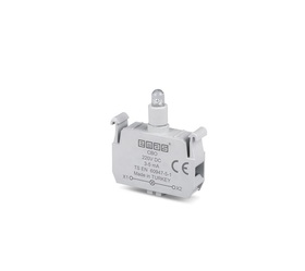 Блок подсветки с красным светодиодом 220V DC, CBO - EMAS