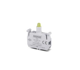 Блок подсветки с желтым светодиодом 100-230V AC, CBS - EMAS