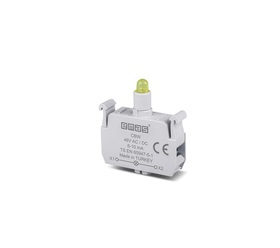 Блок подсветки с желтым светодиодом 48V AC/DC, CBW - EMAS