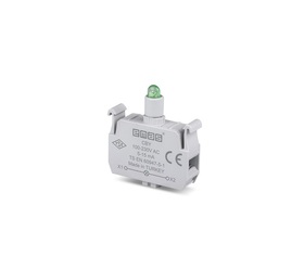 Блок подсветки с зеленым светодиодом 100-230V AC, CBY - EMAS