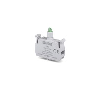 Блок подсветки с зеленым светодиодом 48V AC/DC, CBZ - EMAS