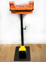 Корпус двуручного пульта управления с педалью (2 скорости 2*(1НО+1НЗ), 5 отверстий для кнопок, с опорой, CEKP3GX20 - EMAS