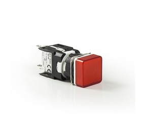 Светосигнальная арматура красная 12-24V AC/DC, D060KXK - EMAS