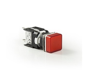 Светосигнальная арматура красная 12-24V AC/DC, D060KXK - EMAS