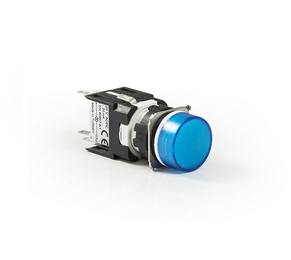 Светосигнальная арматура синяя 12-24V AC/DC, D070YXM - EMAS