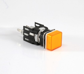 Светосигнальная арматура желтая 12-24V AC/DC, D080KXS - EMAS