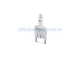 Блок подсветки с красным светодиодом 12-24V AC/DC, D6 - EMAS