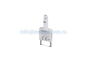 Блок подсветки с синим светодиодом 12-24V AC/DC, D7 - EMAS