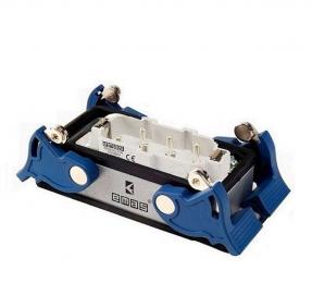 Вилка 6 полюсов, монтаж на панель с фиксатором EBM606FM44 - EMAS