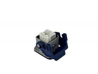 Розетка 5 полюсов, монтаж на панель с фиксатором EBM05PM41 - EMAS