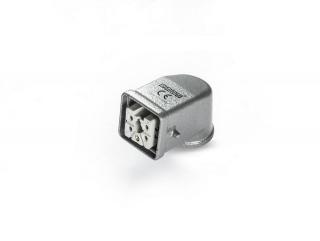 Розетка 5 полюсов, боковой кабельный ввод EBM05PU10 - EMAS