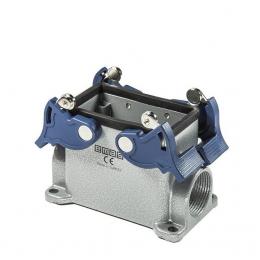 Корпус 10 полюсов, монтаж на панель с фиксаторами EBM10GD24 - EMAS