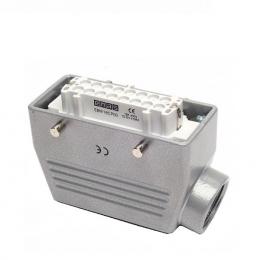 Розетка 16 полюсов, боковой кабельный ввод EBM16PU10 - EMAS