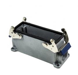 Корпус 24 полюса, монтаж на панель с фиксатором EBM24GD17 - EMAS