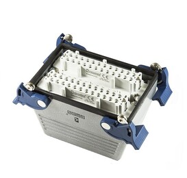 Розетка 48 полюсов, боковой кабельный ввод с фиксатором EBM48PU14 - EMAS