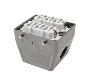 Розетка 12 полюсов, боковой кабельный ввод EBM612PU10 - EMAS