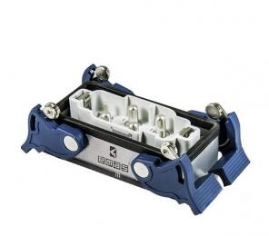 Вилка (4x80A)+(2x16A), монтаж на панель с фиксатором EBM806FM44 - EMAS