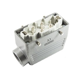 Вилка (4x80A)+(2x16A), боковой кабельный ввод EBM806FU10 - EMAS