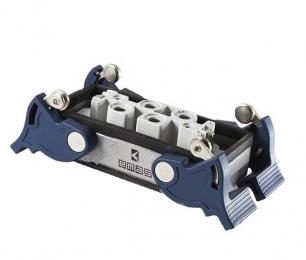 Розетка (4x80A)+(2x16A), монтаж на панель с фиксатором EBM806PM44 - EMAS