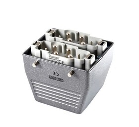 Вилка 2*((4x80A)+(2x16A)), монтаж на кабель EBM812FU30 - EMAS