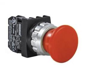 Кнопка аварийная "Грибок" без фиксации красная (1Н3), H200MK - EMAS