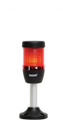 Сигнальная колонна IP65, 50 мм, LED FLASH 24V AC/DC, цвет красный, IK51F024XM03E - EMAS