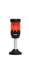 Сигнальная колонна IP65, 50 мм, LED FLASH 220V AC, цвет красный, IK51F220XM03E - EMAS