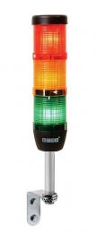 Сигнальная колонна IP40, 50 мм, LED 220V AC, цвет красный, желтый, зеленый, IK53L220XD01 - EMAS