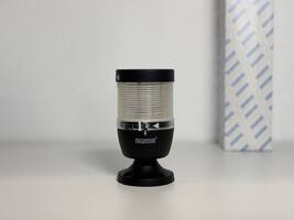 Сигнальная колонна IP65, 70 мм, LED FLASH 24V AC/DC, цвет белый, IK71BF024XM02E - EMAS