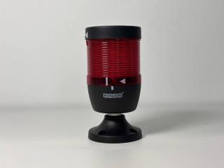 Сигнальная колонна IP65, 70 мм, LED FLASH 220V AC, цвет красный, IK71F220XM02E - EMAS