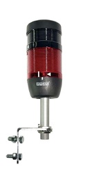 Сигнальная колонна 70 мм, LED FLESH 220V AC, зуммер, IP40, IK71F220ZD01 - EMAS