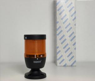 Сигнальная колонна IP65, 70 мм, LED 24V AC/DC, цвет желтый, IK71SL024XM02E - EMAS