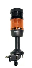 Сигнальная колонна 70 мм, LED 24V AC/DC, зуммер, IP40, IK71SL024ZD51 - EMAS
