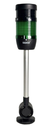 Сигнальная колонна 70 мм, LED 24V AC/DC, зуммер, IP40, IK71YL024ZD24 - EMAS