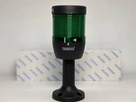 Сигнальная колонна IP40, 70 мм, LED 24V AC/DC, цвет зеленый, IK71YL024XM01 - EMAS