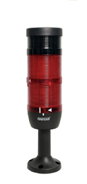 Сигнальная колонна 70 мм, LED FLESH 24V AC/DC, зуммер, IP40, IK72KKF024ZM01 - EMAS