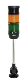 Сигнальная колонна 70 мм, LED FLESH 24V AC/DC, зуммер, IP40, IK72SYF024ZD24 - EMAS