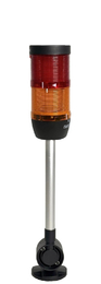 Сигнальная колонна 70 мм, LED FLESH 24V AC/DC, IP65, IK72KSF024XD24E - EMAS