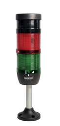 Сигнальная колонна 70 мм, LED FLESH 220V AC, зуммер, IP40, IK72F220ZM03 - EMAS