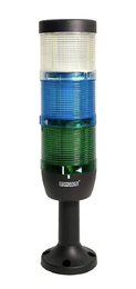 Сигнальная колонна 70 мм, LED FLESH 220V AC, IP65, IK73BMYF220XM01E - EMAS