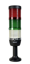 Сигнальная колонна 70 мм, LED FLESH 220V AC, IP65, IK73KYBF220XM01E - EMAS