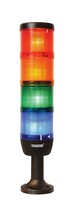 Сигнальная колонна IP40, 70 мм, LED 24V AC/DC, цвет красный, желтый, зеленый, синий, IK74L024XM01 - EMAS