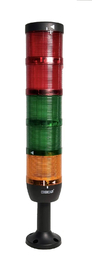 Сигнальная колонна 70 мм, LED 220V AC, IP65, IK75KKYYSL220XM01E - EMAS