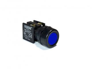 Кнопка без фиксации, синяя (1НЗ+1НО), KB14RM - EMAS